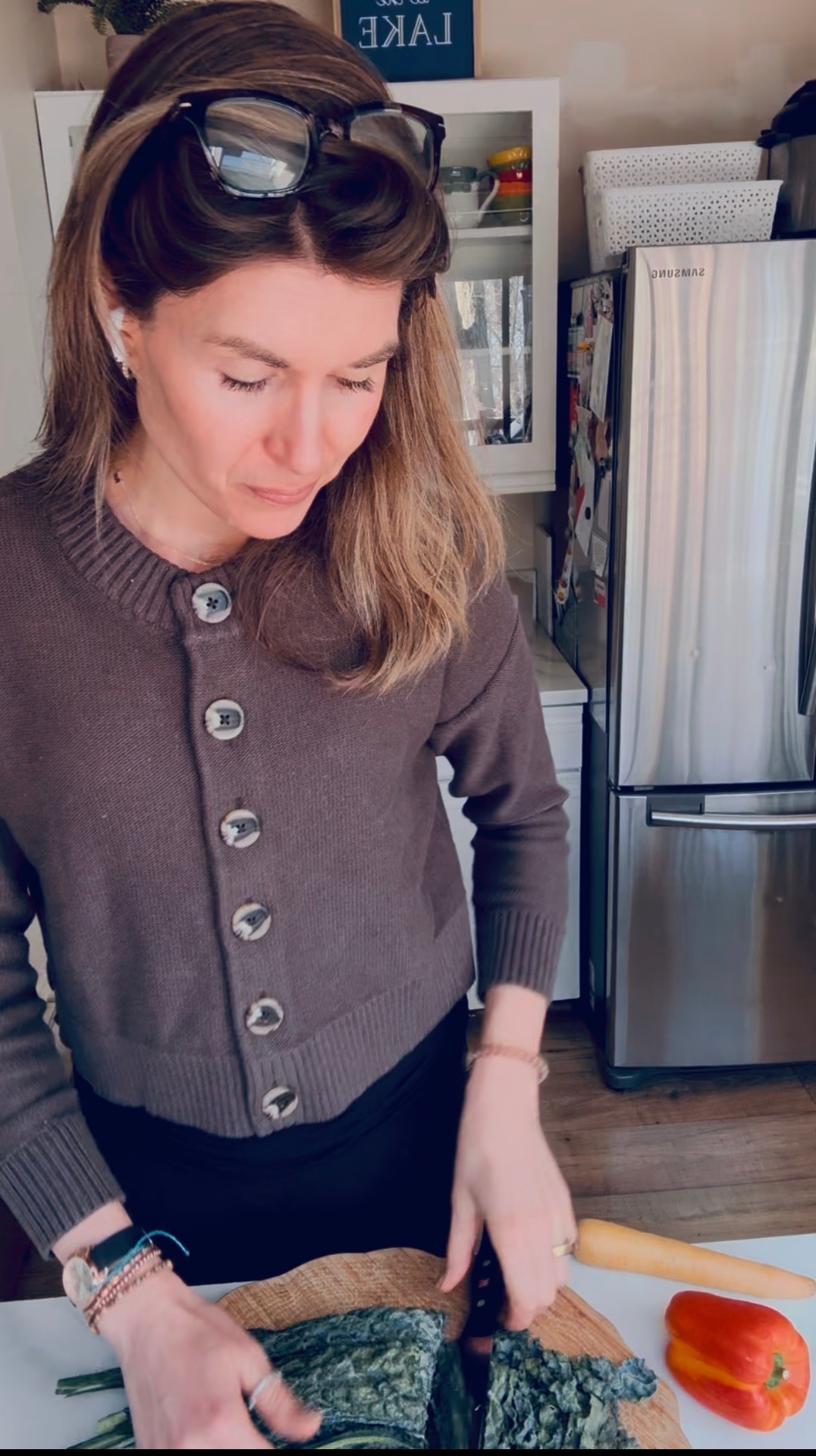 Jessica Corwin connecting with a dietitian at a nutrition conference